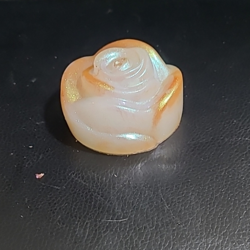 Handmade Resin Flower Paperweight or Decor - Picture 5 of 13